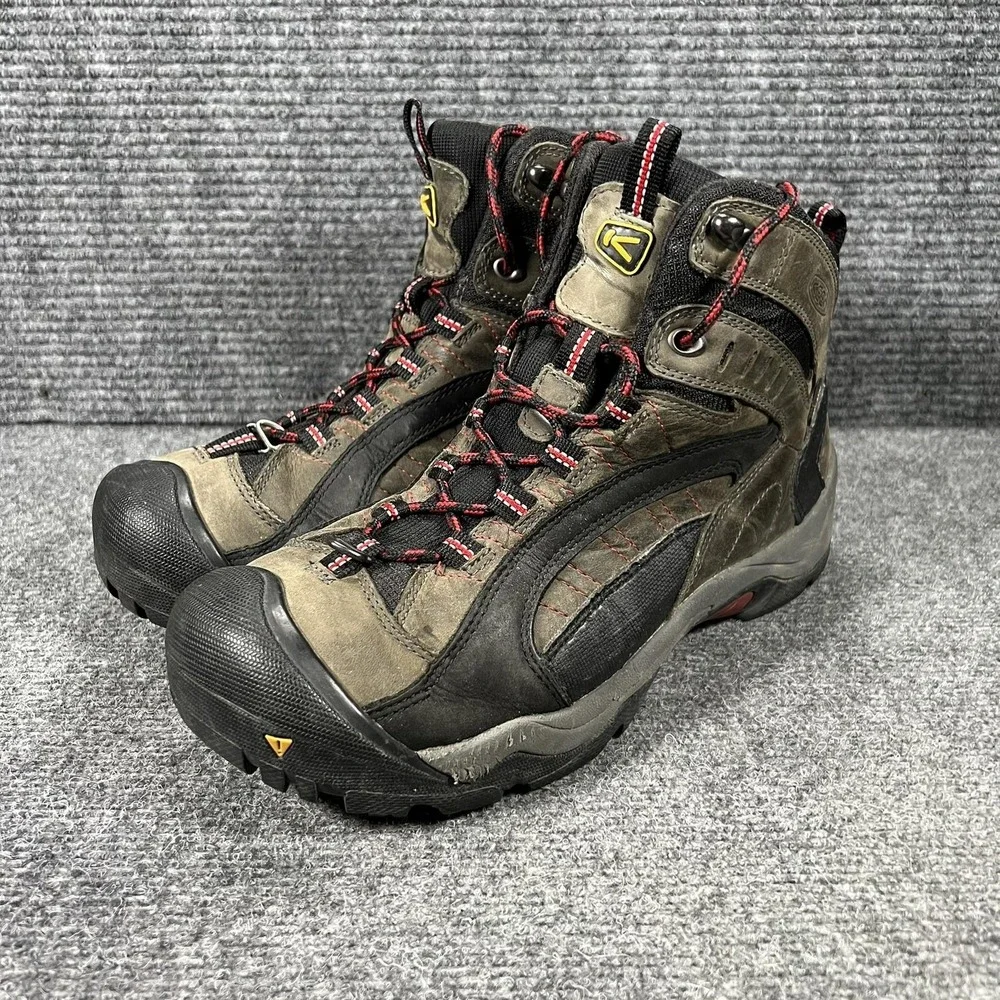 KEEN Boots‎ Mens Size 11 Brown Nubuck Waterproof Insulated Hiking Snow 12017